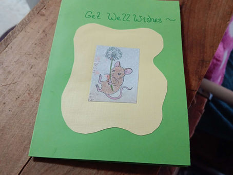 Get Well card for Mom