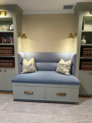 Custom Banquette in Wellesley