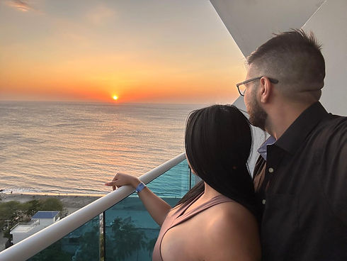 sunset Santa Marta Colombia