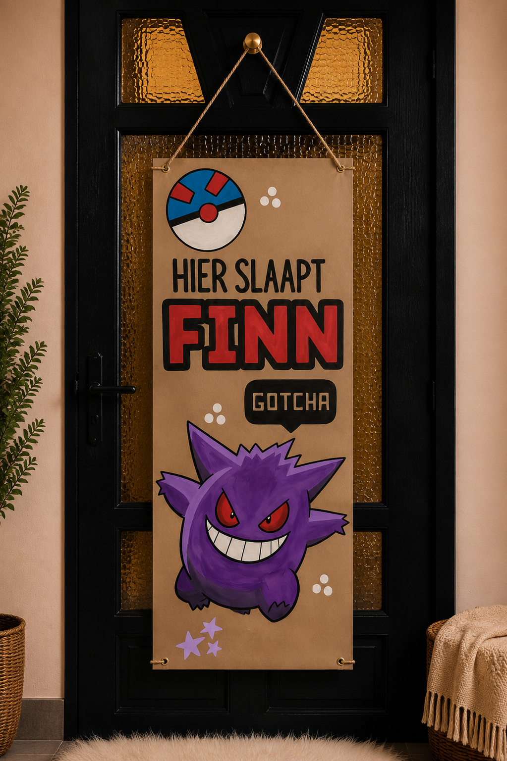 Slaapkamerhanger Pokemon