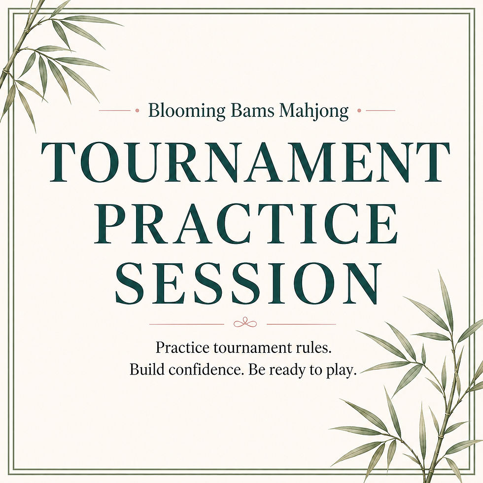 Tournament Practice Session