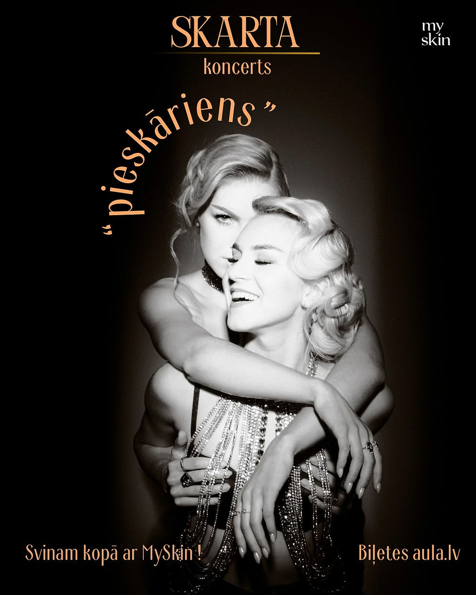 SKARTA pirmais oriģinālmūzikas koncerts “Pieskāriens”