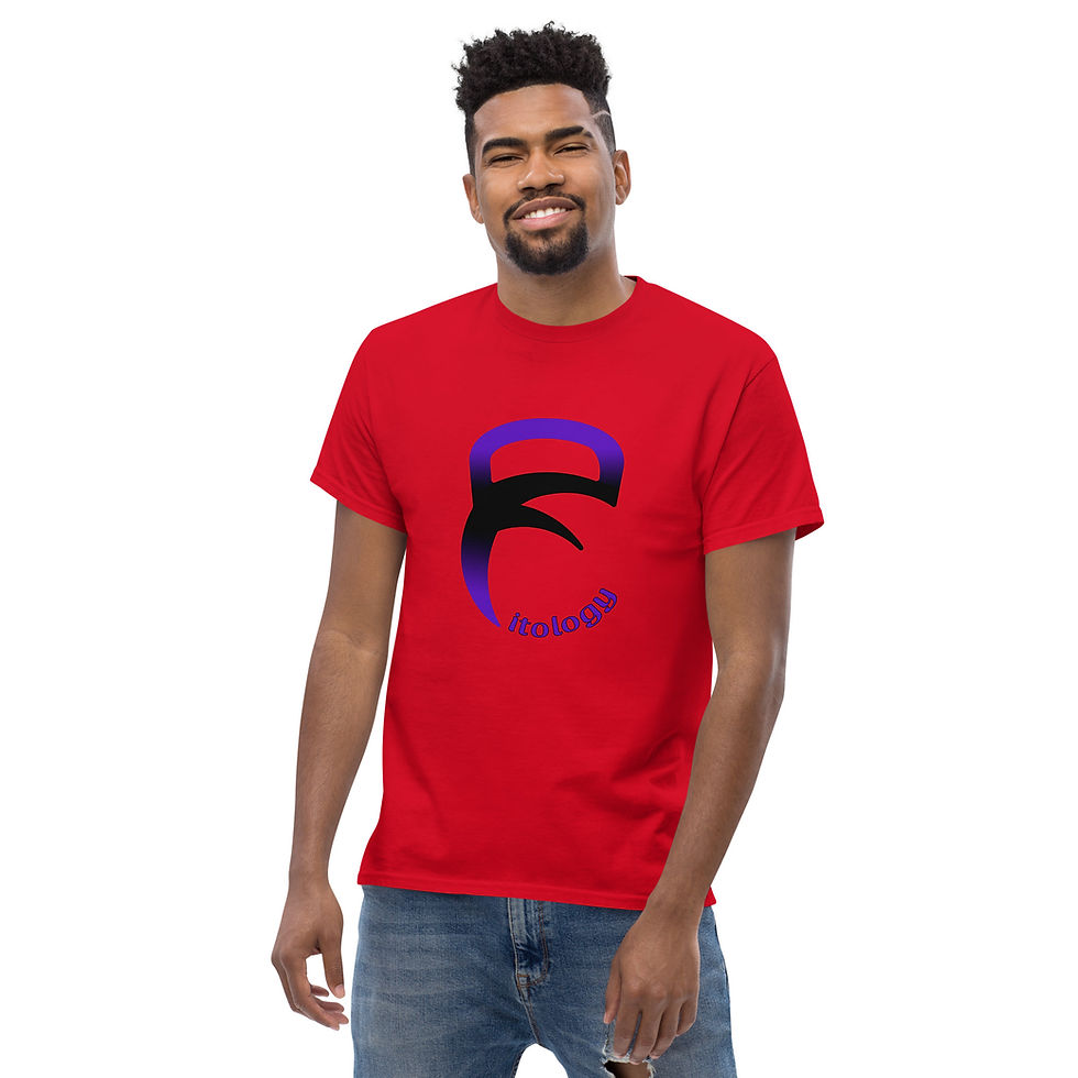 Thumbnail: Upgrade your style with our 100% cotton Men's Classic Tee. Perfect for fitness trainers in Melbourne, VIC. Trendy, structured, and versatile for any outfit.