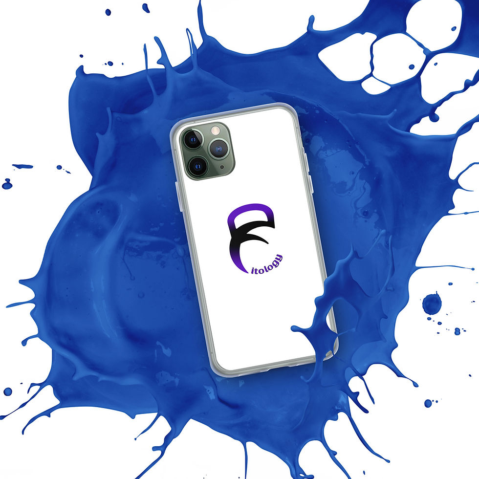 Thumbnail: Protect your iPhone® in style with this clear case. Made with solid polycarbonate back and flexible sides, it's easy to use and wireless charging compatible.