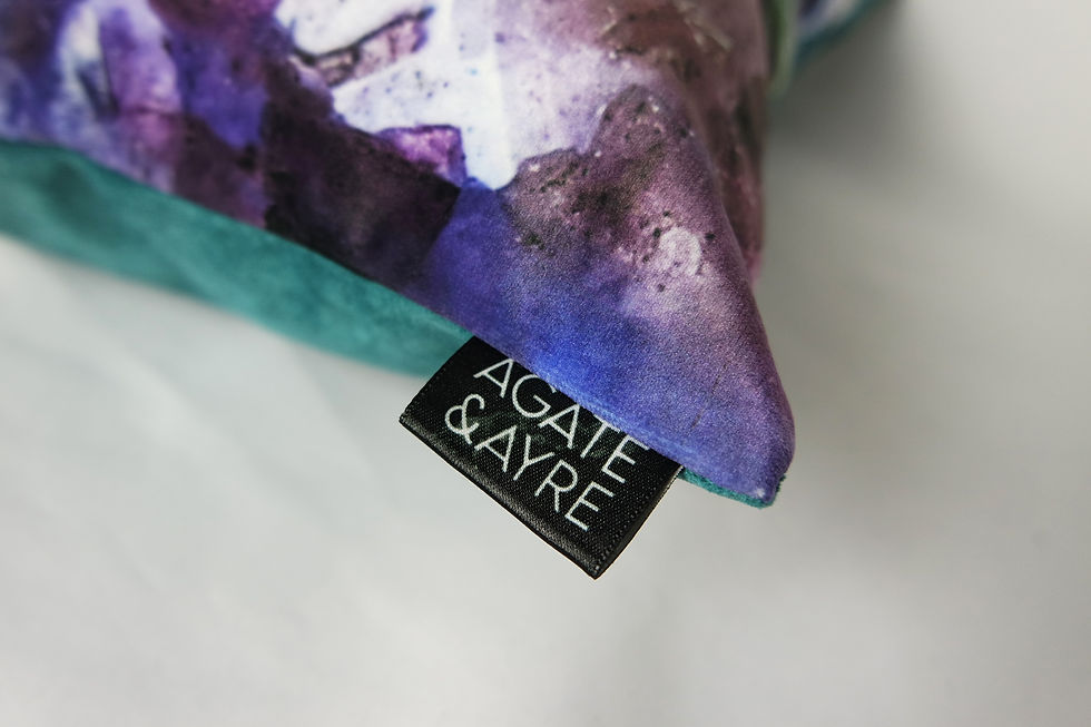 Thumbnail: 'AYRE' Velvet Cushion Cover