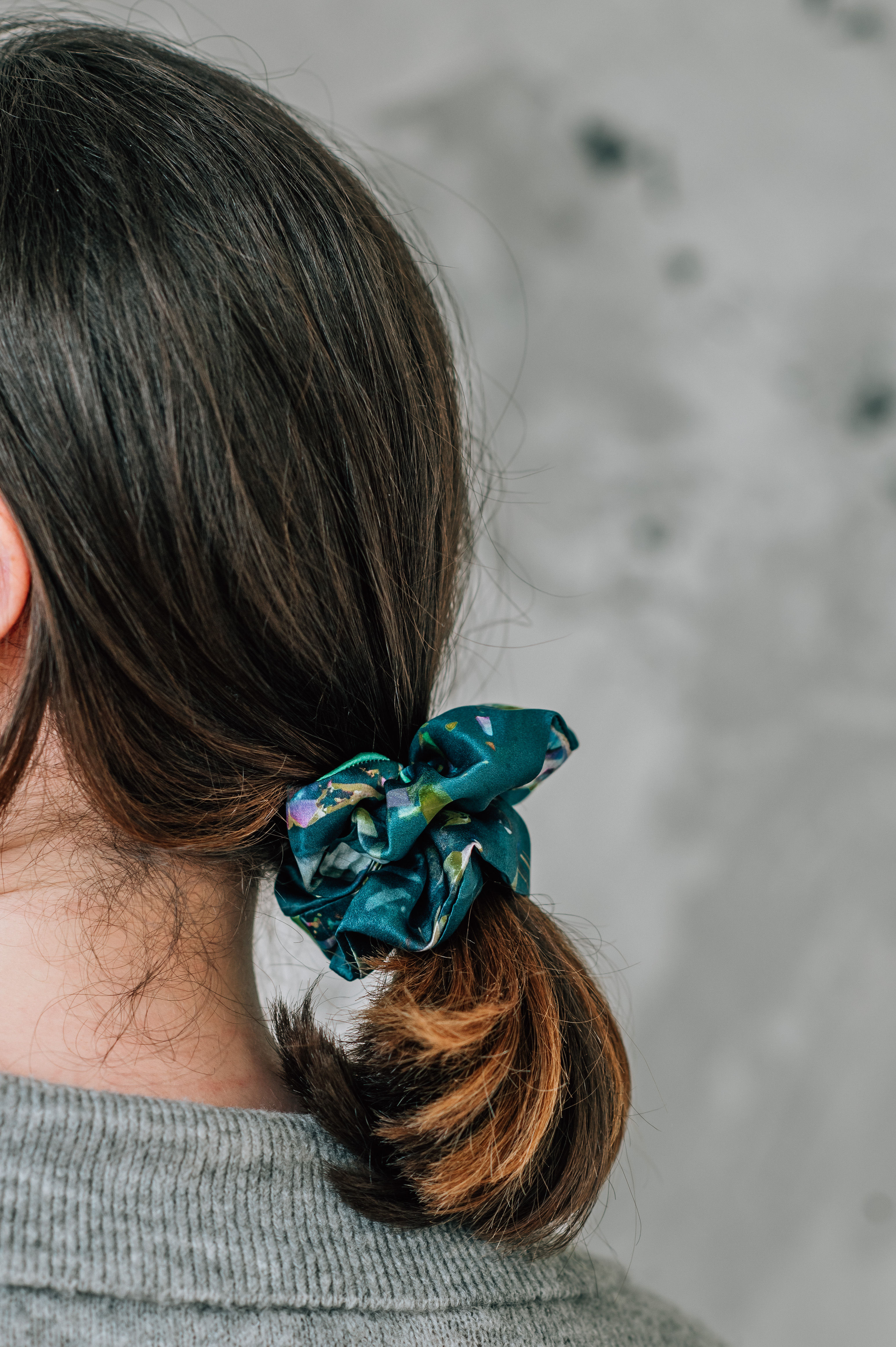 'QUARTZ' Silk Scrunchie
