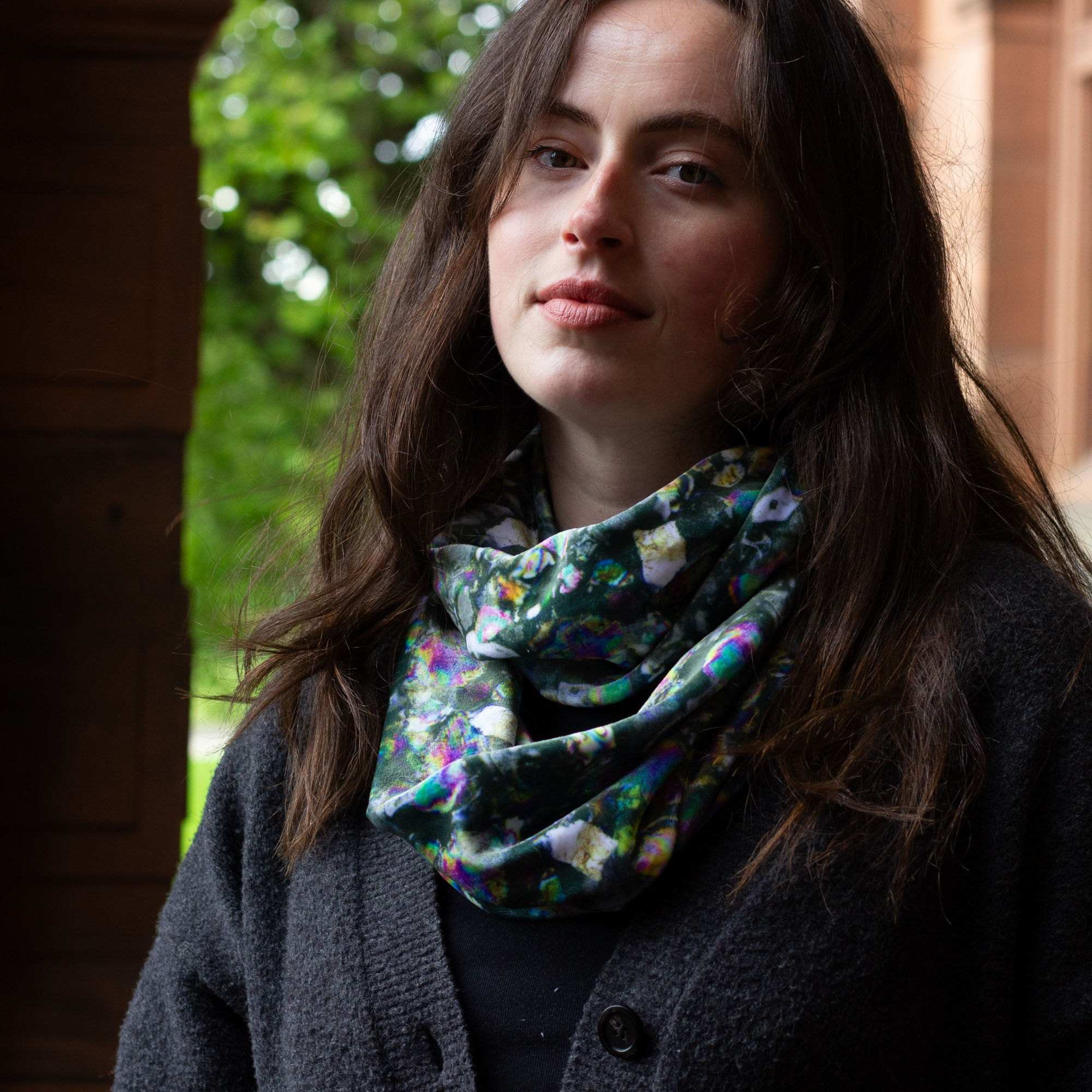 'KRISTIANSAND' Plush Velvet Infinity Scarf