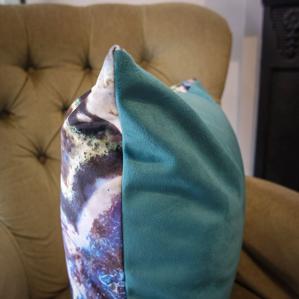 Thumbnail: 'AYRE' Velvet Cushion Cover