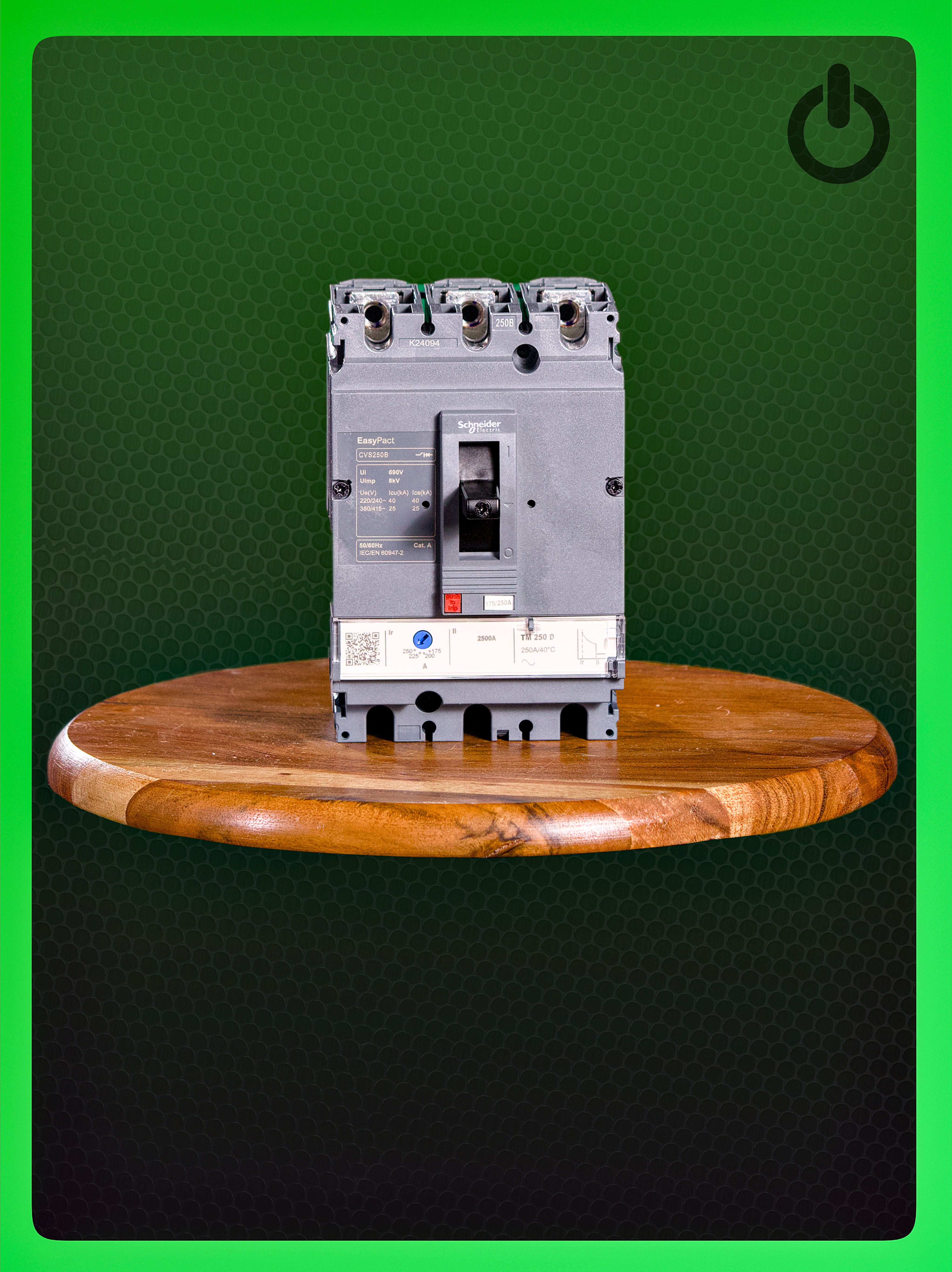 CVS250B TM250D 3P3D front