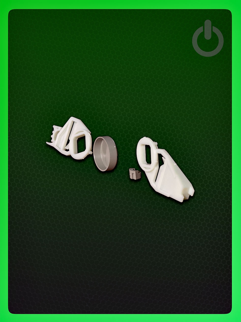 Thumbnail: ROTARY HANDLE KEYLOCK ADAPTER W/O KEYLOCK perspective 2