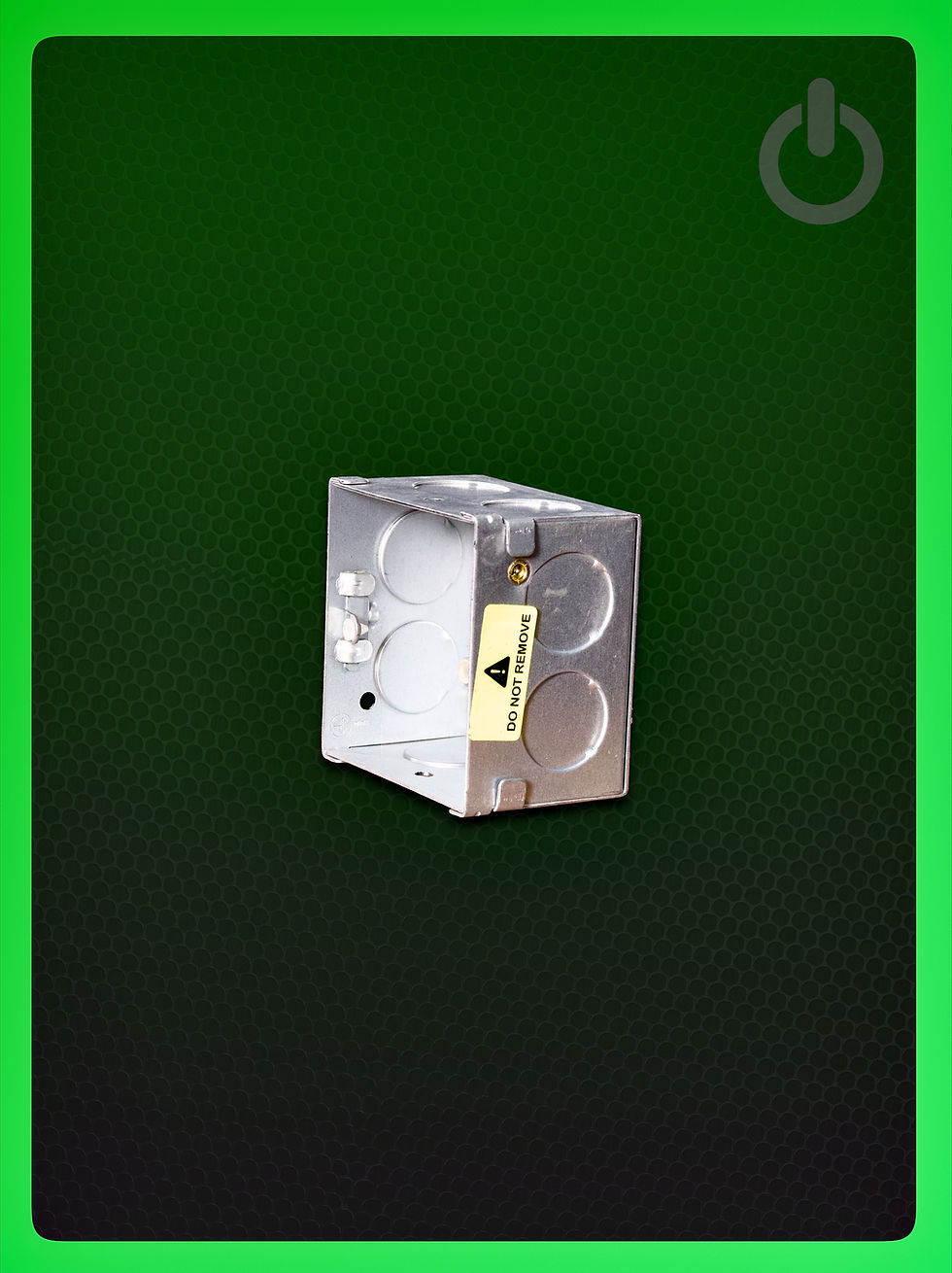 Metal Box 1 & 2 module - 1mm perspective 1