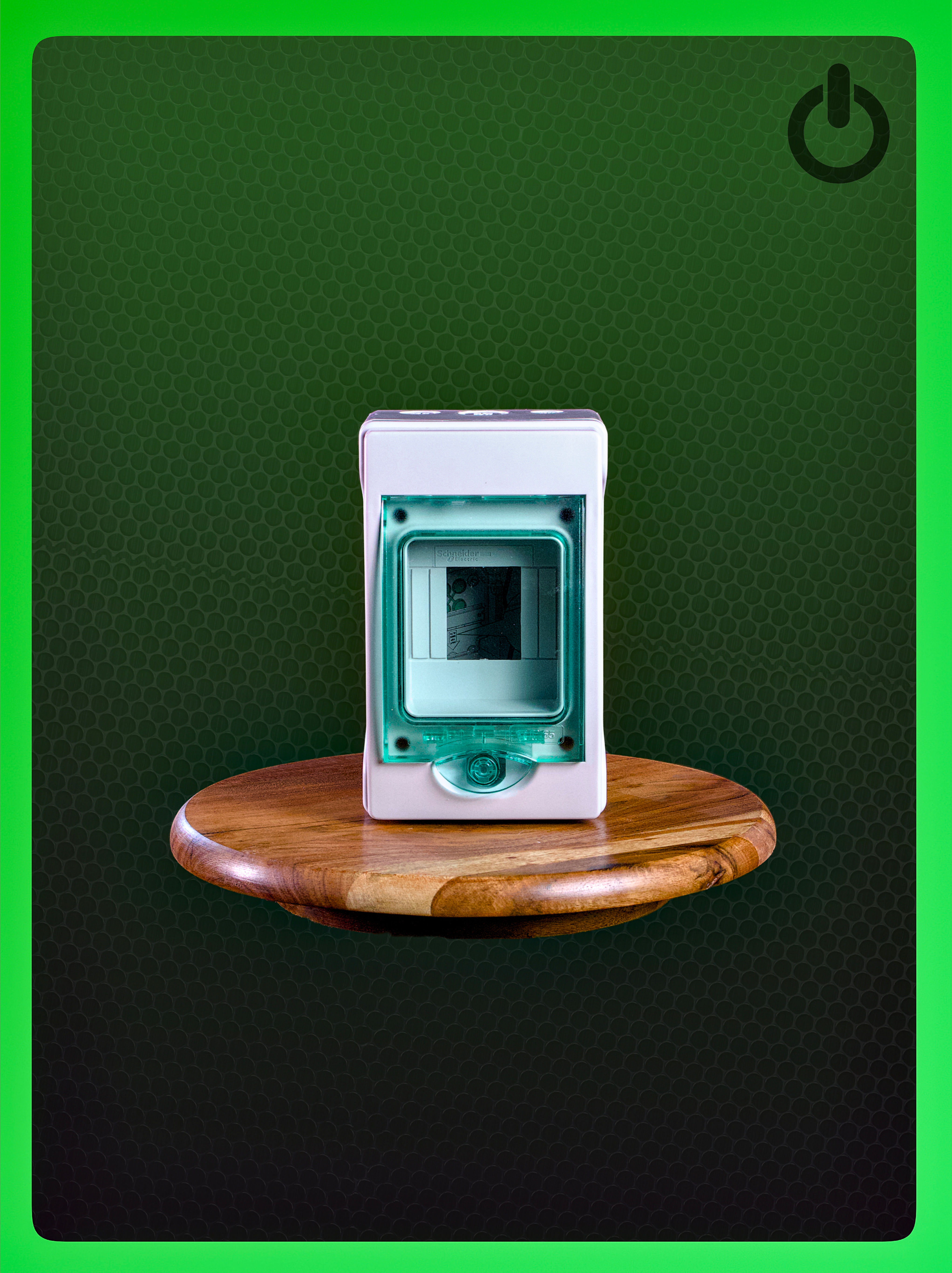 Mureva Mini Enclosure IP65 4M E/N TB front