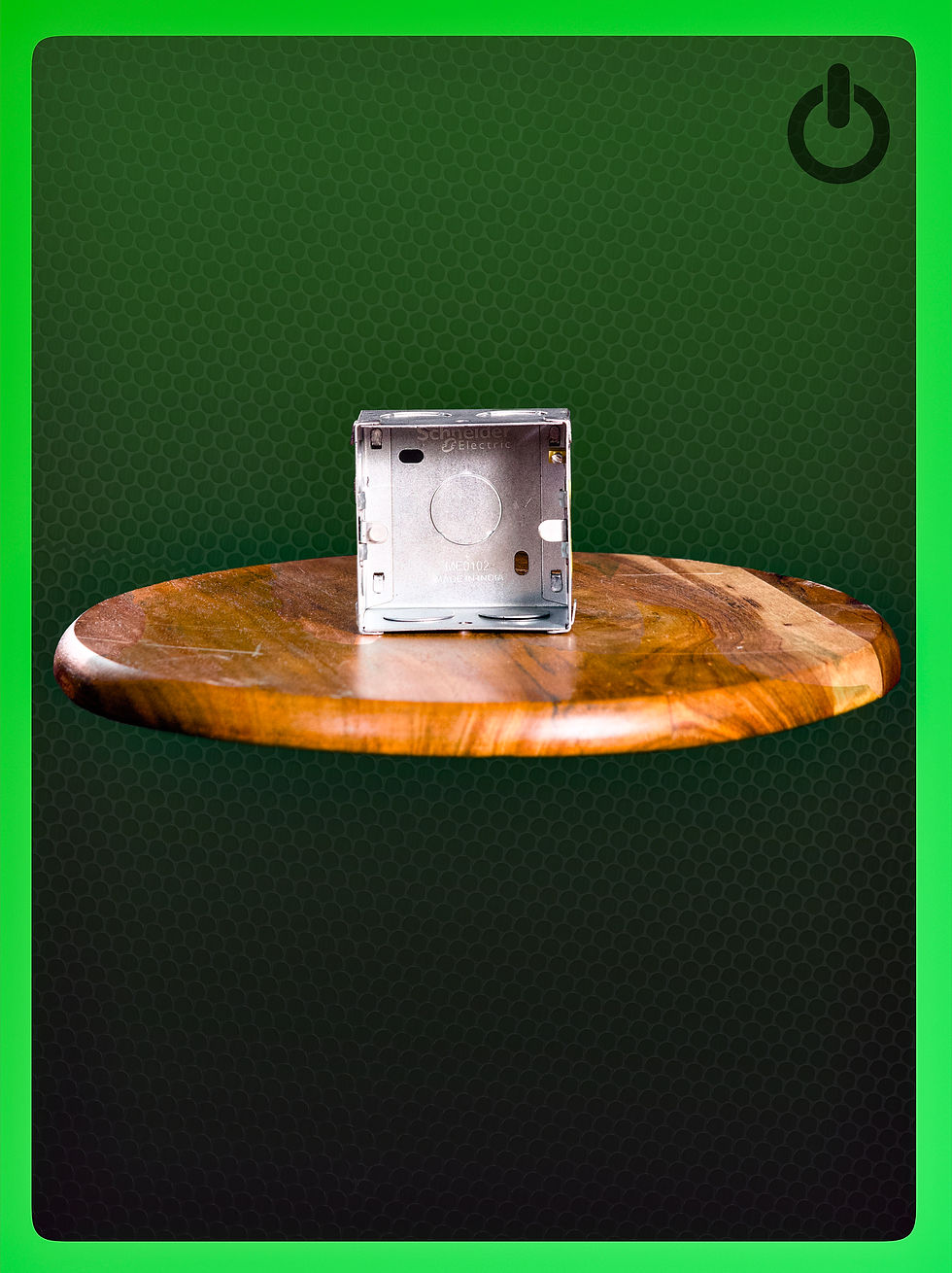 Thumbnail: Metal Box 1 & 2 module - 0.8mm front