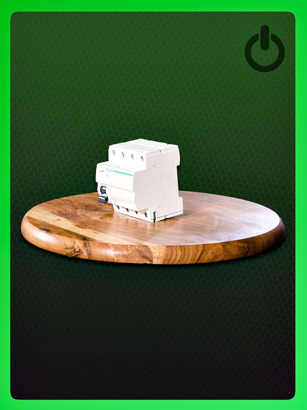 Acti 9K RCCB 4P 40A 30 mA AC-type perspective 1