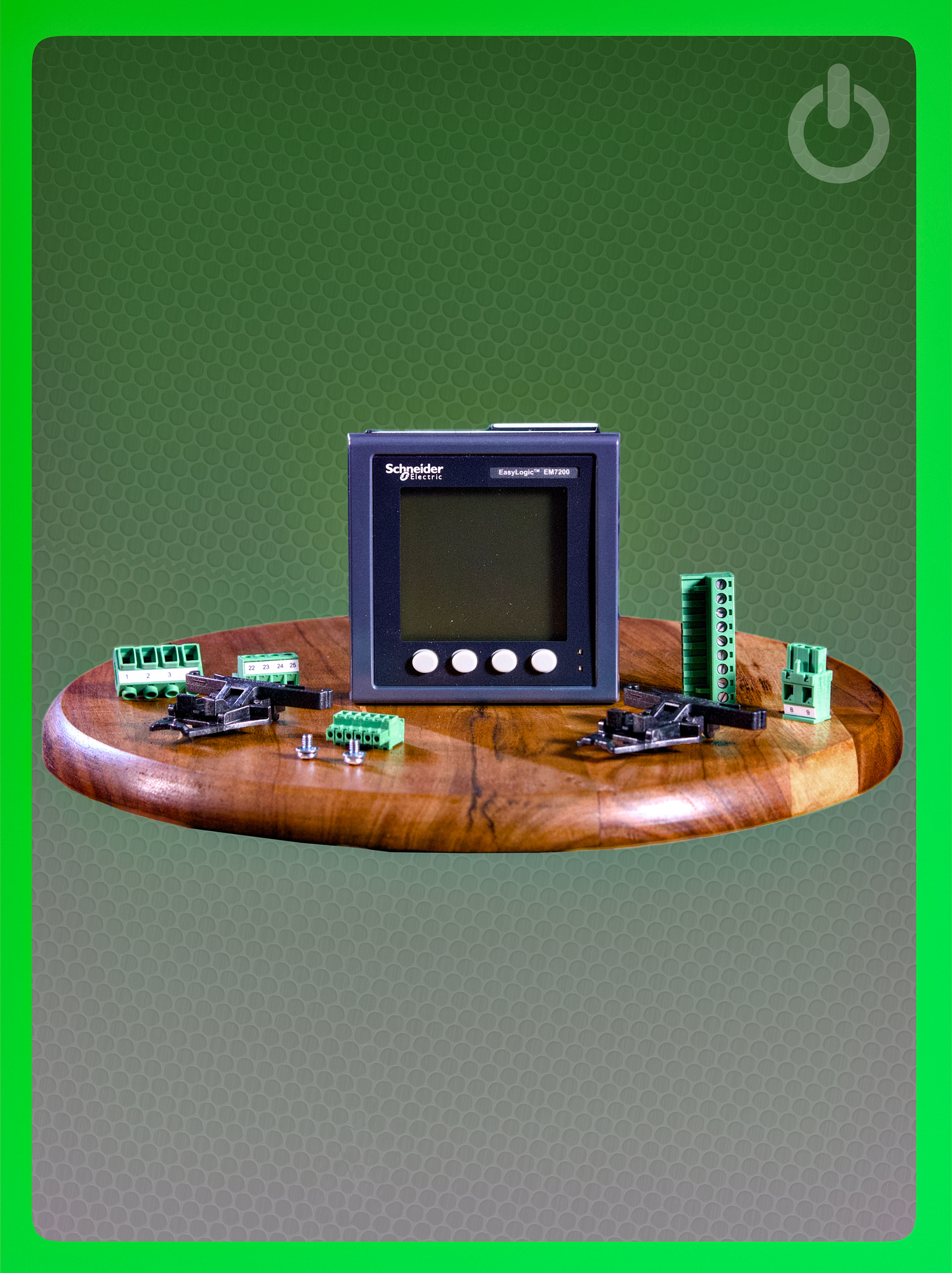 EM7230 Demand controller Cl 1.0 RS485 front