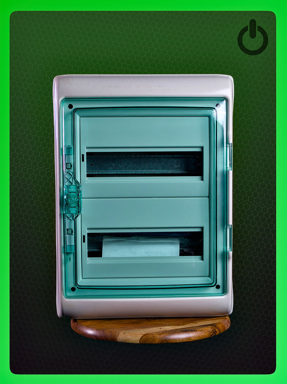 Mureva Enclosure IP65 2x12M E/N TB front