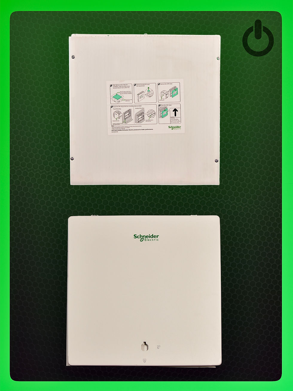 Acti 9 DB 2 tier 24 modules DD Db and door front