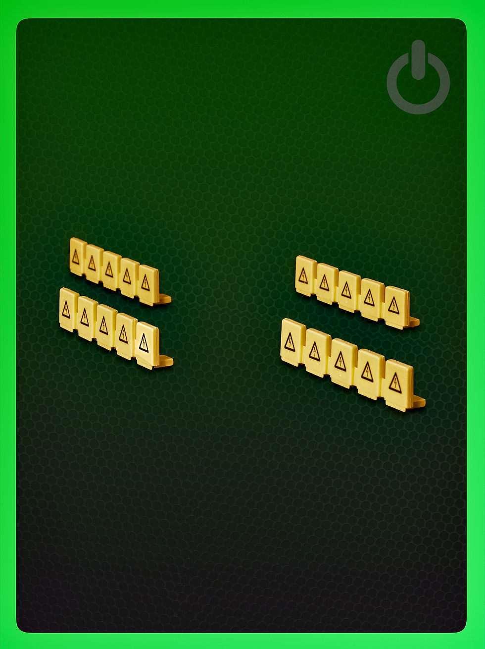 R9 SET OF 20 TOOTH CAPS perspective 1