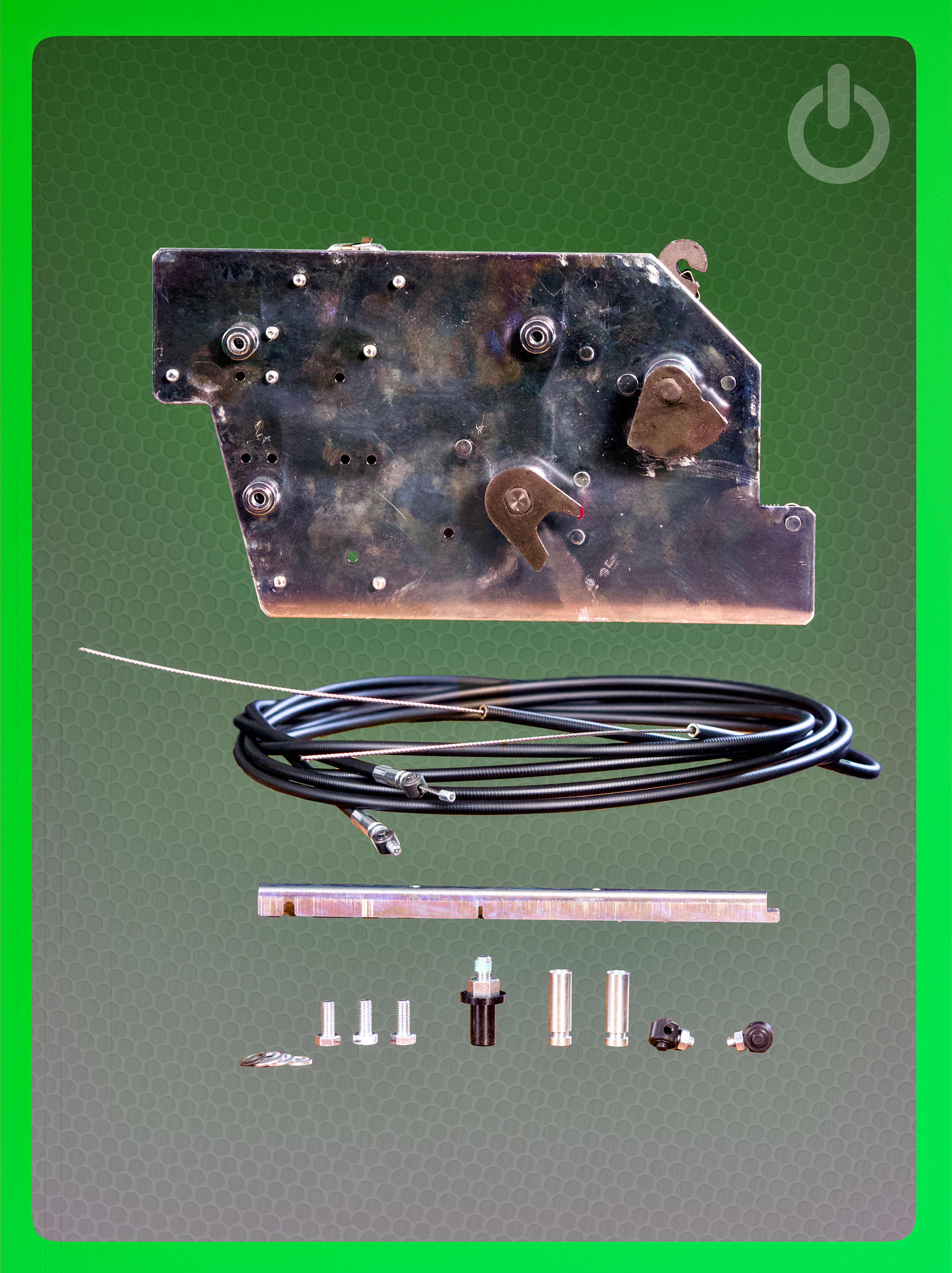 CABLE-TYPE INTERLOC.FOR 3 FIXED OR DRAWOUT front single