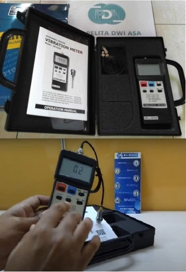 Alat Vibration Meter - Alat Laboratorium Lingkungan Hidup