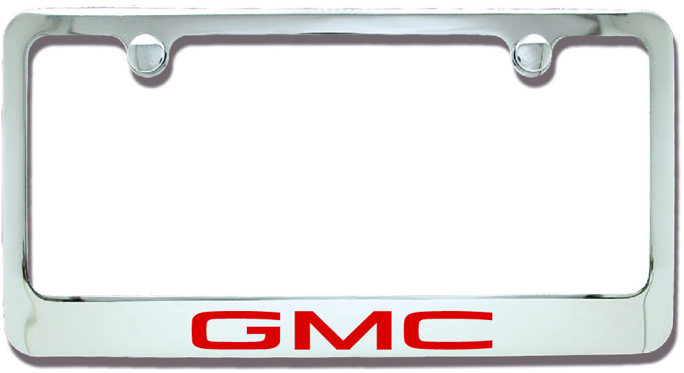 1968-72 GMC Red License Plate Frame