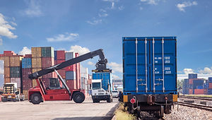 Forklift Loading Cargo