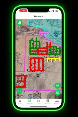Outreach Maps Church APP
