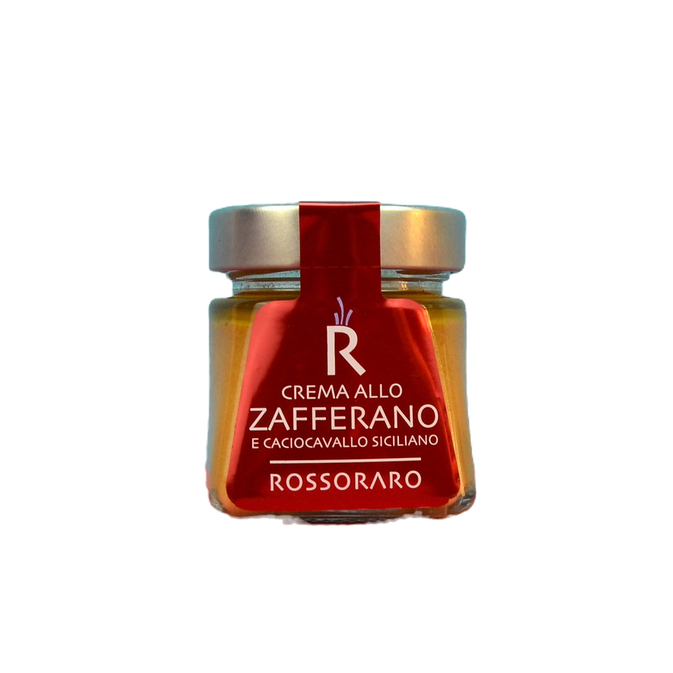 Crema allo Zafferano e Caciocavallo