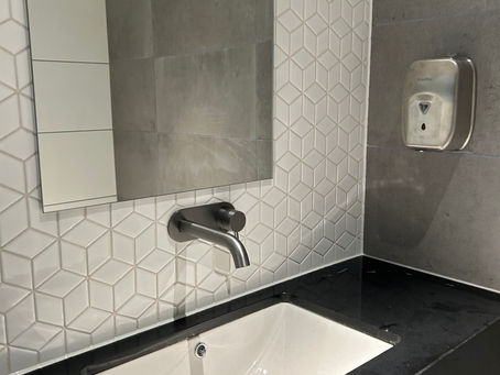Your bathroom deserves some caulking