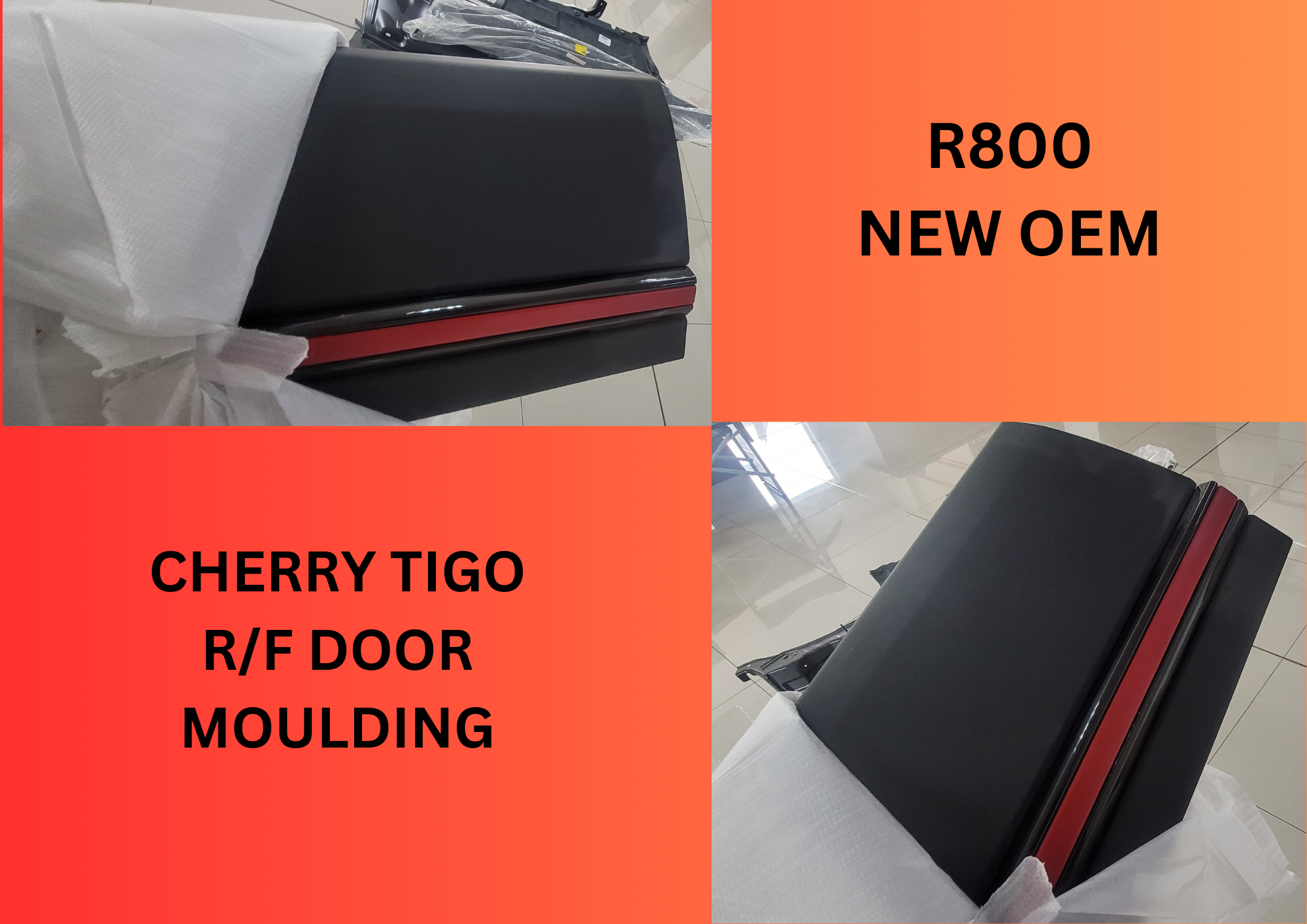 CHERRY TIGO. R/DOOR LOW MOULDING COMPLETE �