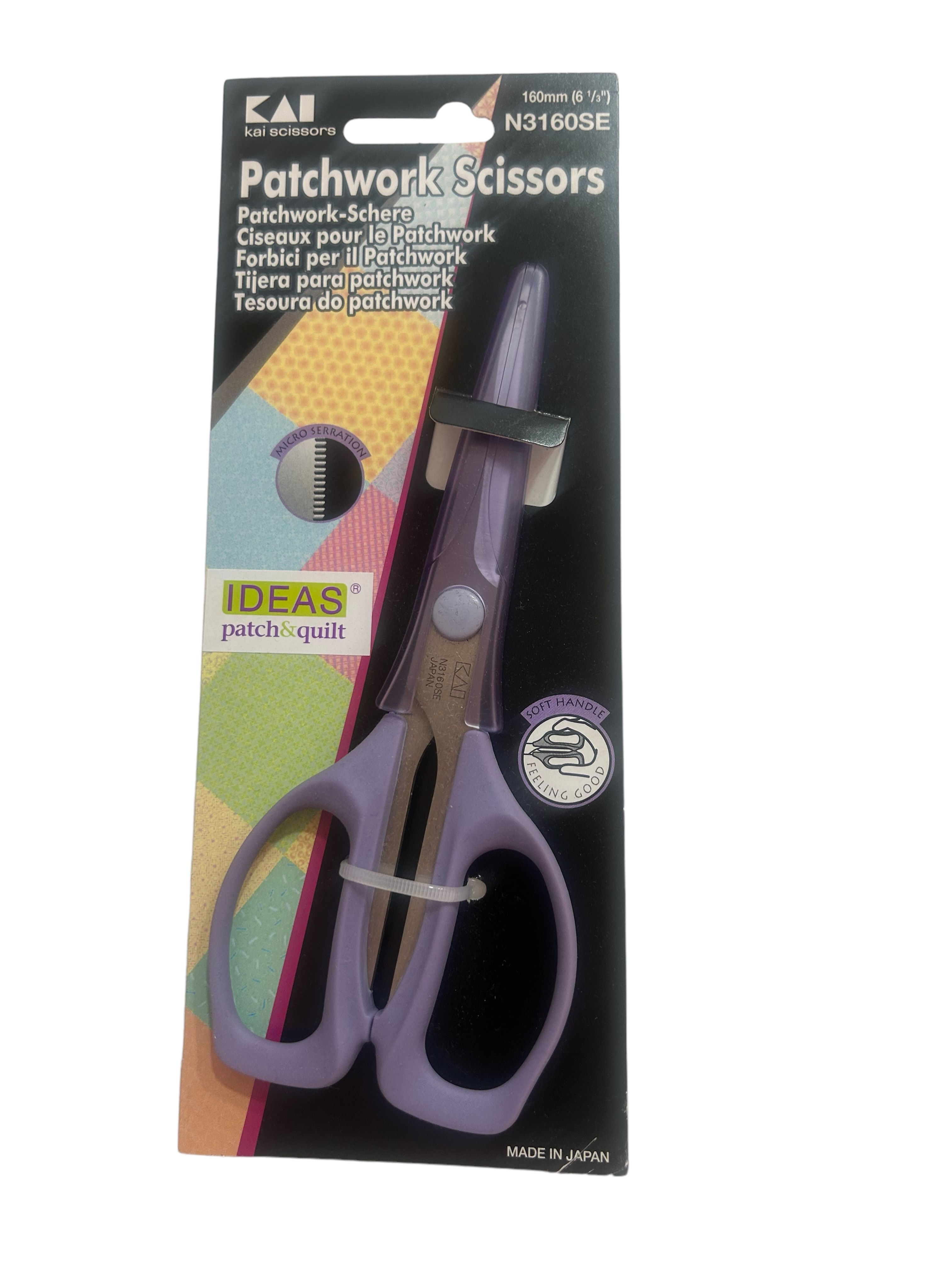 Tijera Patchwork Microserrada 16 cm KAI