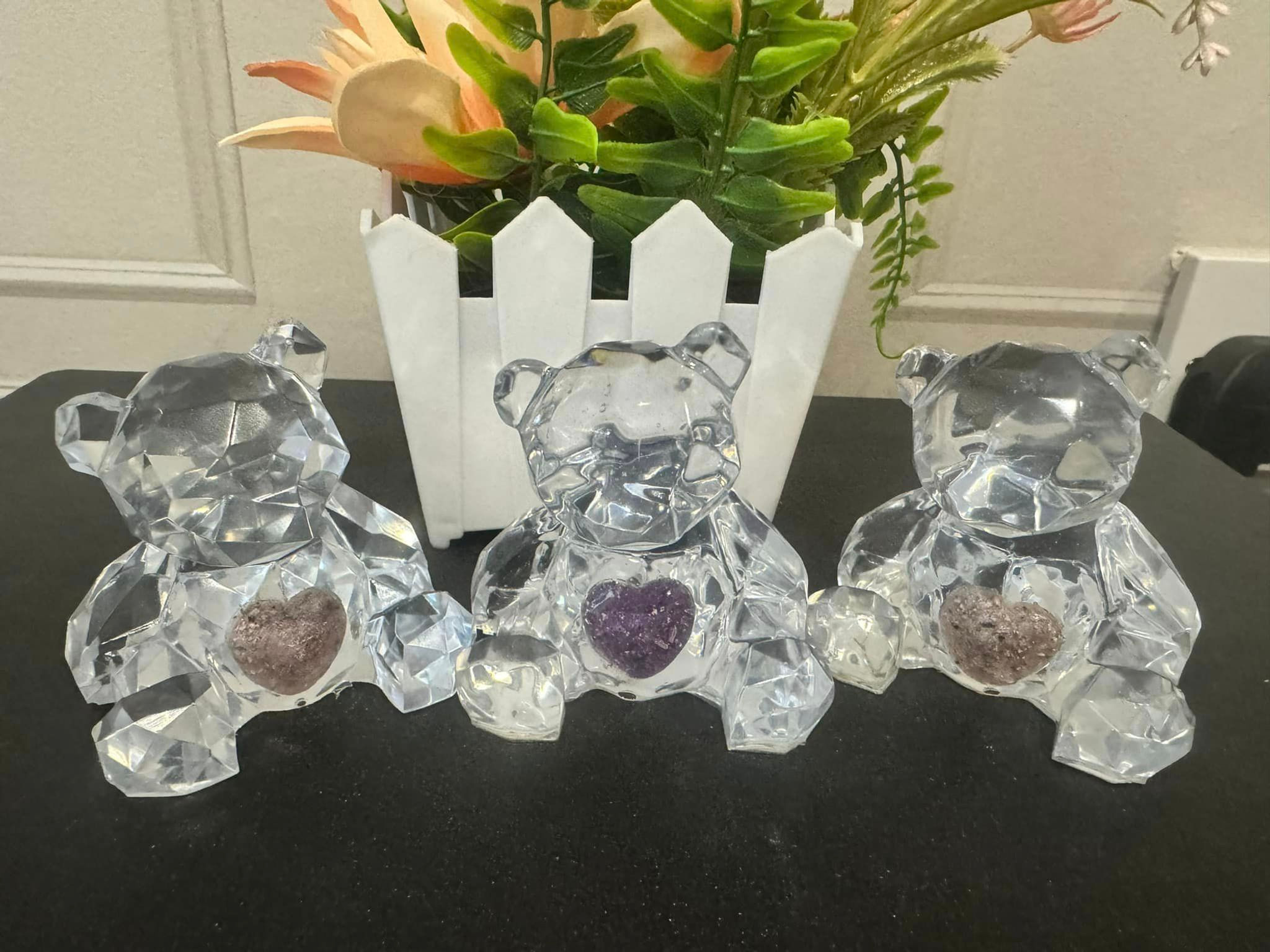 Memorial Resin 3D Bears