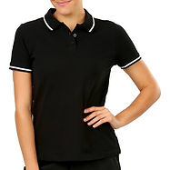 WOMENS COLLAR TSHIRT