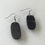 Thumbnail: Cow Horn Wide Oval Earrings