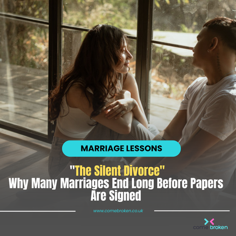 The Silent Divorce: Why Many Marriages End Long Before Papers Are Signed