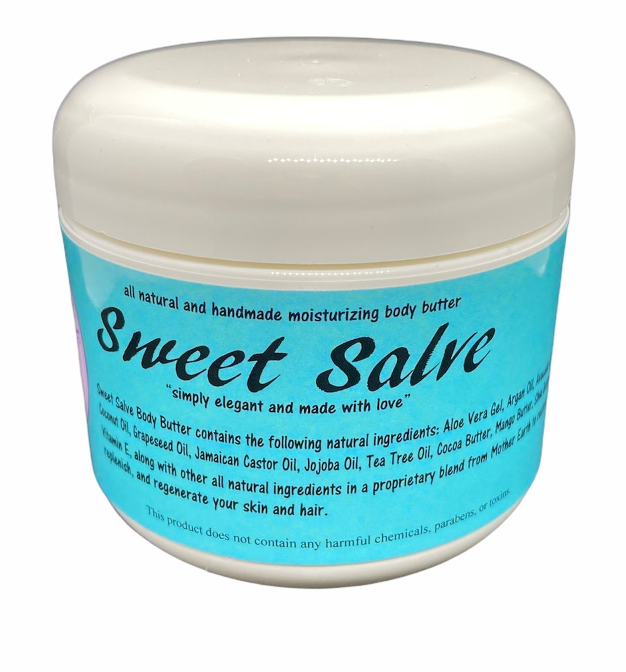 BODY BUTTER w/PEPPERMINT 8 oz.