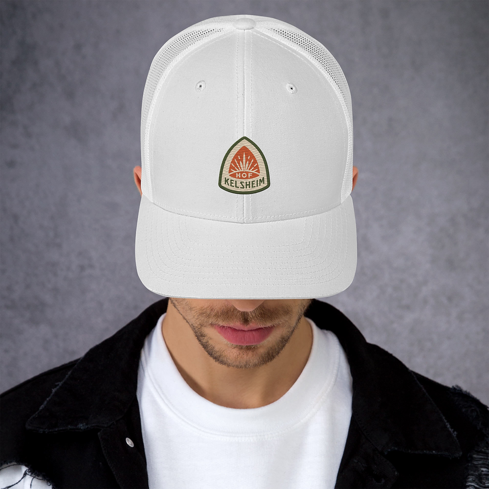 Thumbnail: Embroidered Color Logo - Retro Trucker Cap