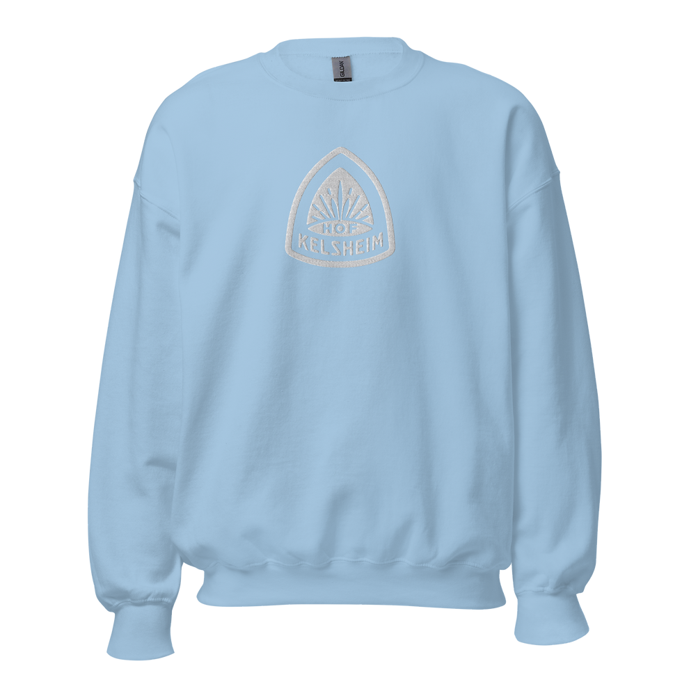 Thumbnail: Embroidered White Logo - Unisex Sweatshirt
