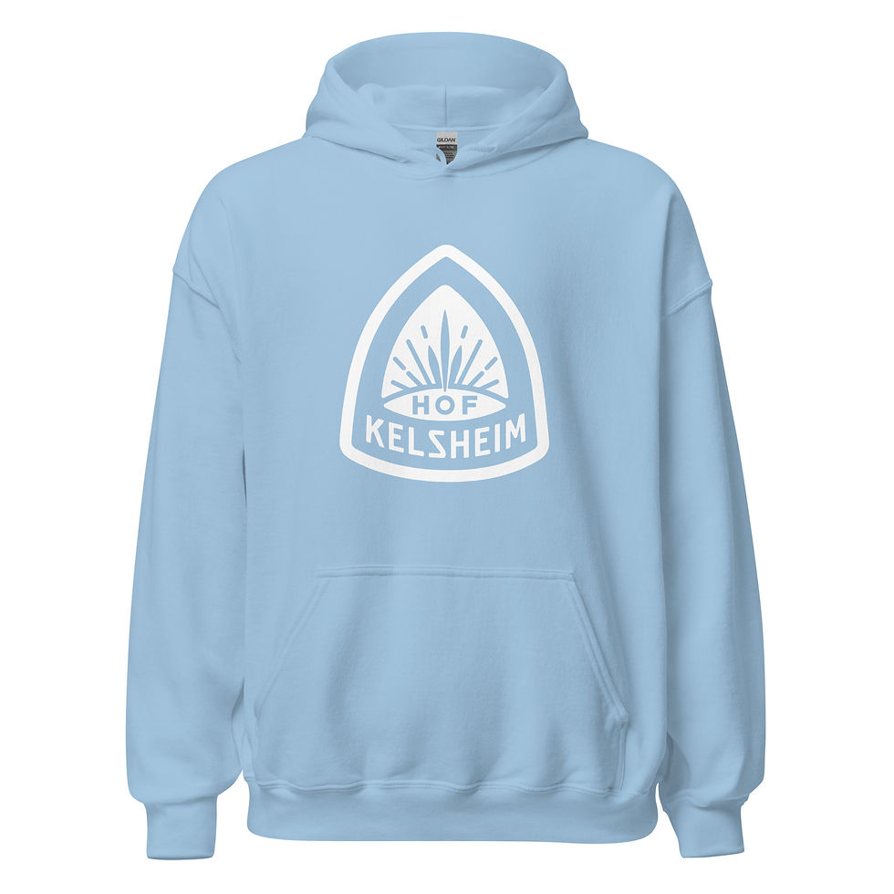Thumbnail: Printed White Logo - Unisex Hoodie