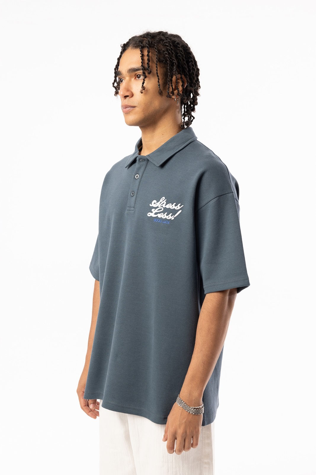 TEK RENK POLO YAKA