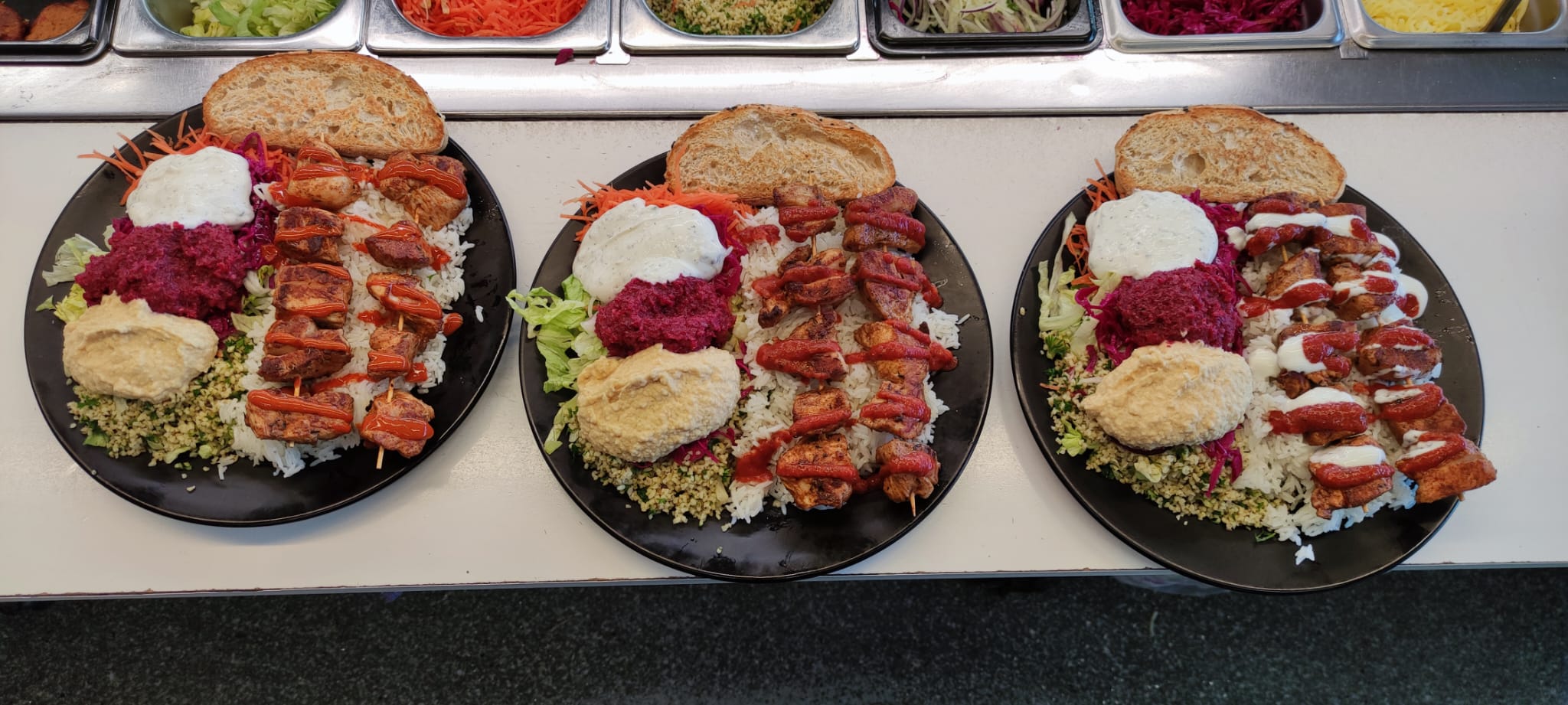 Arranged Food and Objects