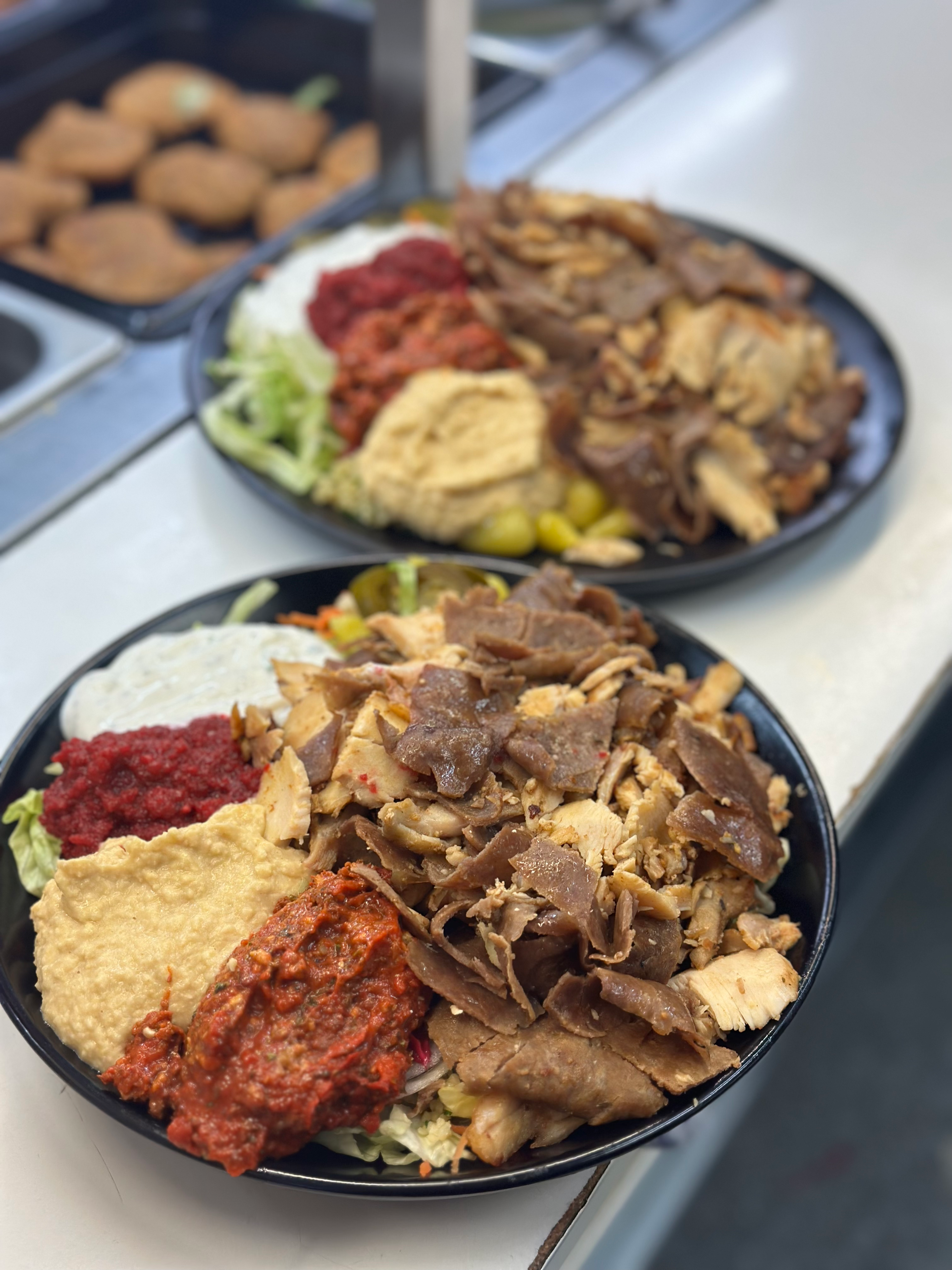 Arranged Food and Objects