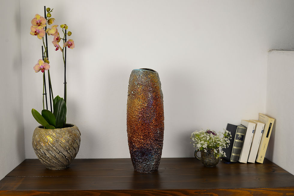 Miniatura: Vaso Materico Rame