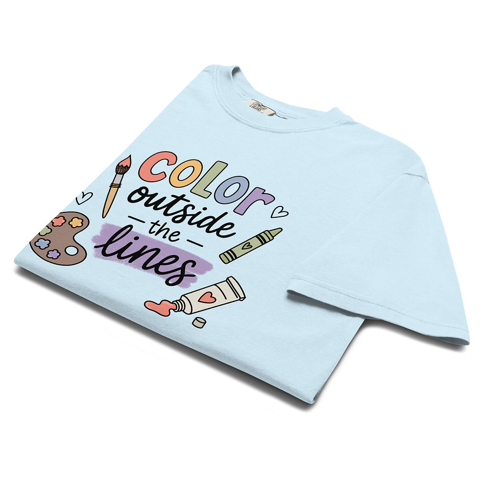 Thumbnail: Color Outside The Lines | T-Shirt