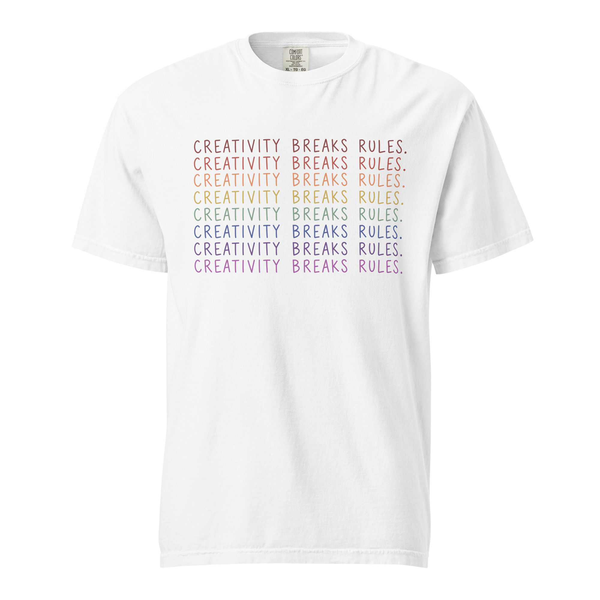 Creativity Breaks Rules | T-Shirt