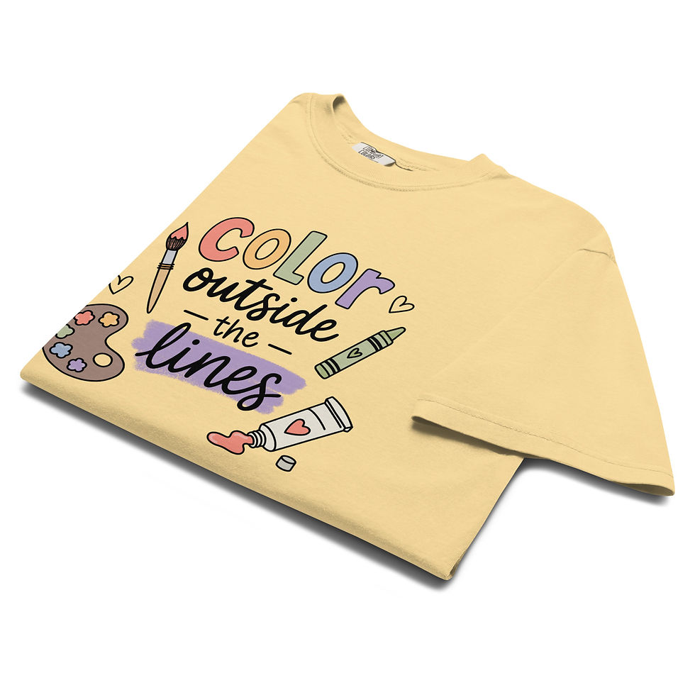 Thumbnail: Color Outside The Lines | T-Shirt