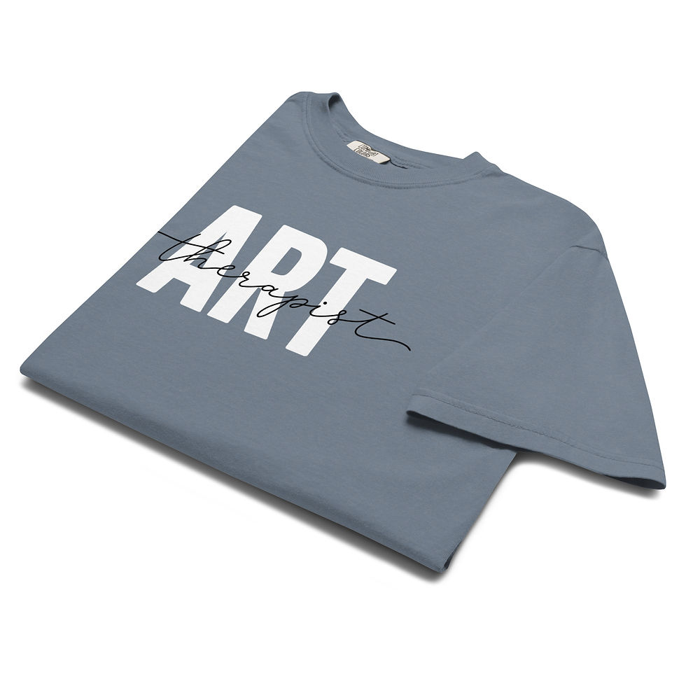 Thumbnail: Art Therapist Script | T-Shirt