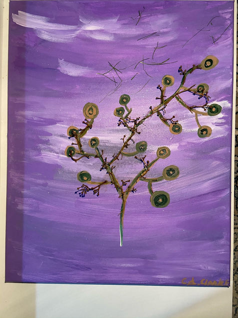Purple Love Painting