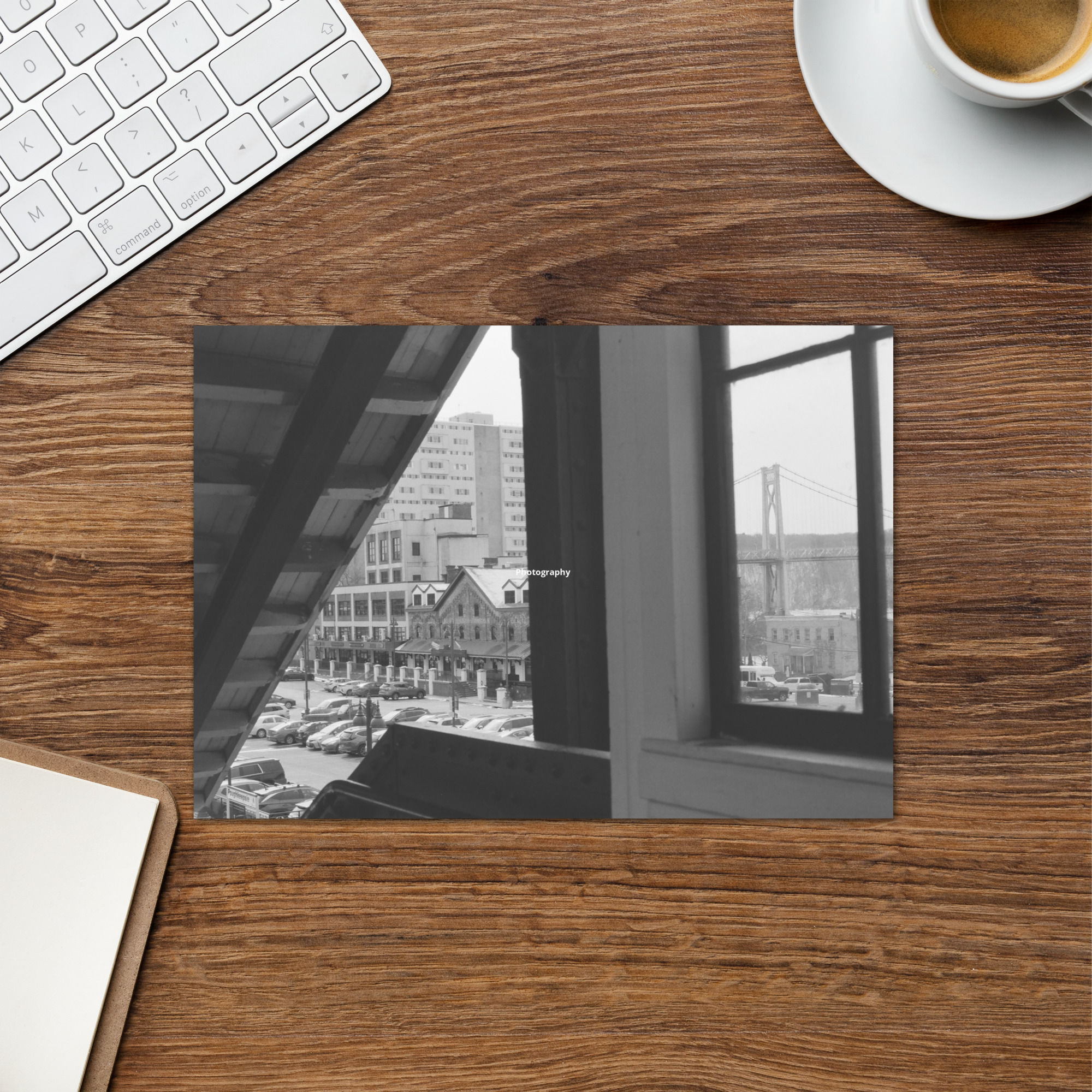 The Goodie Drop Train Station Greeting card