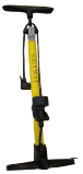 Inflador con Manometro Amarillo 160PSI Bicicleta